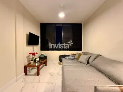Apartamento com 2 Quartos para alugar, 77m² no Gonzaga, Santos