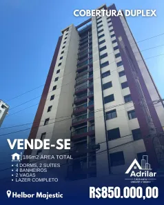 Cobertura com 4 Quartos à venda, 186m² no Centro, Mogi das Cruzes