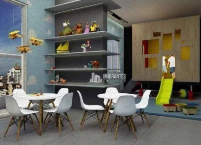 Flat com 1 Quarto à venda, 38m² no Boqueirão, Praia Grande
