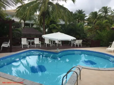 Casa de Condomínio com 4 Quartos para venda ou aluguel, 507m² no Busca Vida (Abrantes), Camaçari