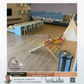 Apartamento com 3 Quartos à venda, 97m² no Paiva, Cabo de Santo Agostinho