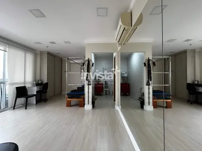 Conjunto Comercial / Sala com 1 Quarto para alugar, 52m² no Encruzilhada, Santos