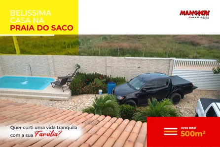 Casa com 7 Quartos à venda, 400m² no Praia do Saco, Estância
