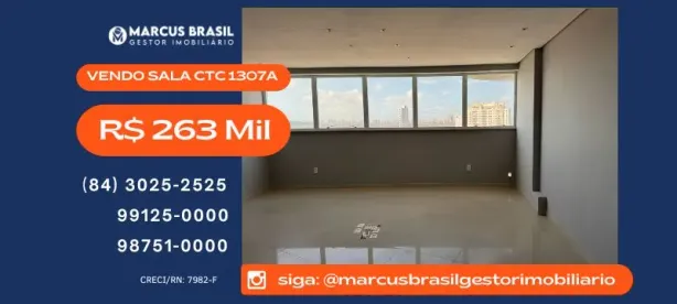 Conjunto Comercial / Sala à venda, 32m² no Lagoa Nova, Natal