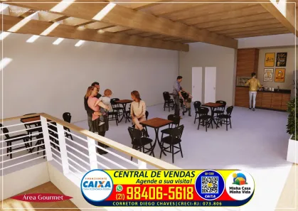 Apartamento com 2 Quartos à venda, 46m² no Santo Expedito, Itaboraí