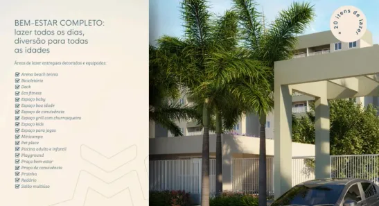Apartamento com 2 Quartos à venda, 48m² no Nossa Senhora da Conceição, Paulista