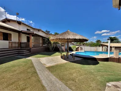 Fazenda / Sítio / Chácara com 4 Quartos à venda, 1024m² no Estância Lago Azul (Ártemis), Piracicaba