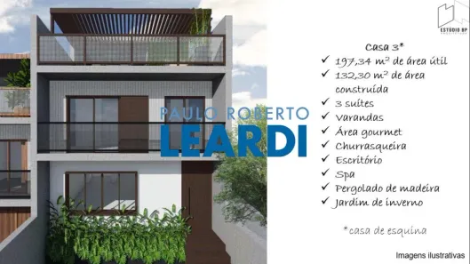 Casa com 3 Quartos à venda, 197m² no Vila Firmiano Pinto, São Paulo