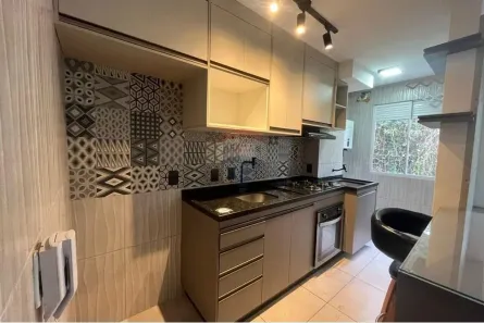 Apartamento com 2 Quartos para alugar, 56m² no Caetetuba, Atibaia