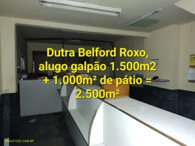 Galpão / Depósito / Armazém para alugar, 1500m² no Belford Roxo, Belford Roxo