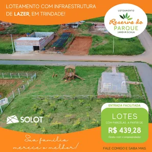Terreno / Lote / Condomínio à venda, 250m² no Jardim Scala, Trindade