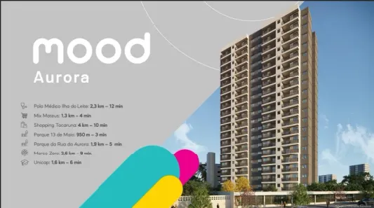 Apartamento com 1 Quarto à venda, 47m² no Recife, Recife