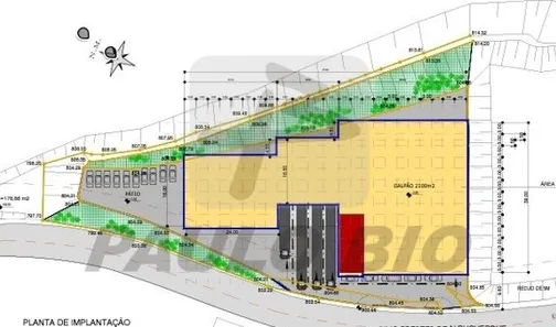 Galpão / Depósito / Armazém para venda ou aluguel, 3356m² no Parque Paraíso, Itapecerica da Serra