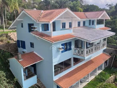 Casa de Condomínio com 5 Quartos para venda ou aluguel, 450m² no Toninhas, Ubatuba