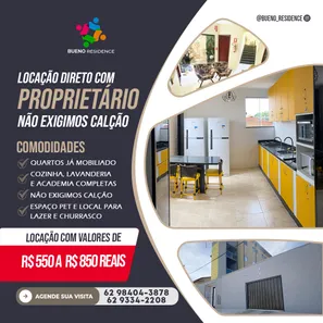 Kitnet com 1 Quarto para alugar, 20m² no Setor Sol Nascente, Goiânia