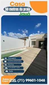 Casa com 2 Quartos à venda, 125m² no Jauá (Abrantes), Camaçari