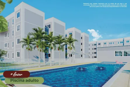 Apartamento com 2 Quartos à venda, 41m² no Verde Lar, Teresina