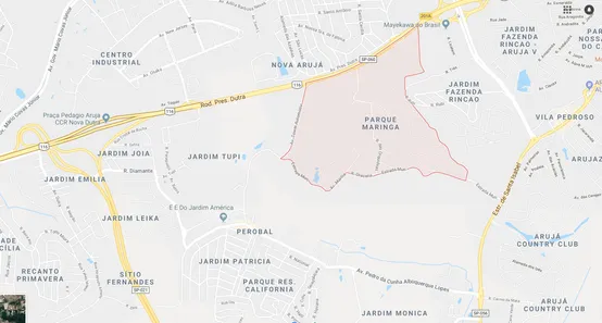 Terreno / Lote / Condomínio à venda, 2172m² no Jardim das Cerejeiras, Arujá