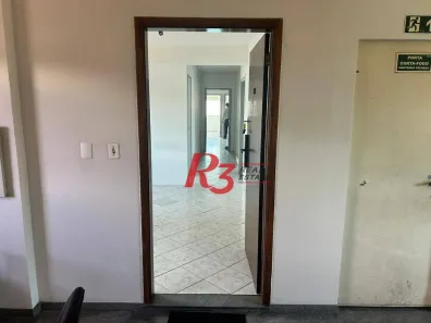 Conjunto Comercial / Sala para alugar, 113m² no Gonzaga, Santos