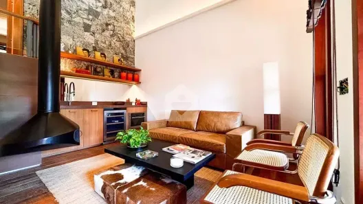 Flat com 1 Quarto à venda, 44m² no Araras, Petrópolis