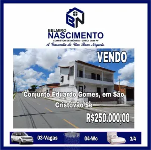 Casa com 4 Quartos à venda, 180m² no Rosa Elze, São Cristóvão