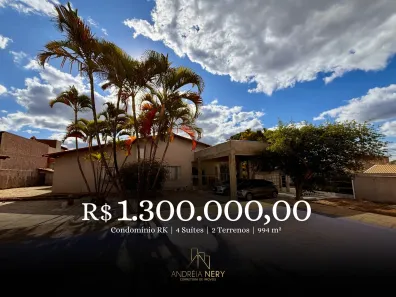 Casa de Condomínio com 4 Quartos à venda, 493m² no Região dos Lagos, Brasília