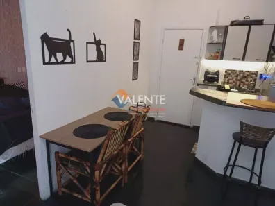 Flat com 1 Quarto para venda ou aluguel, 40m² no Itararé, São Vicente