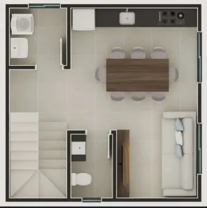 Sobrado com 2 Quartos à venda, 71m² no Jardim das Acácias, Campo Largo