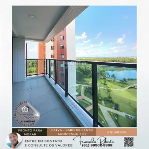 Apartamento com 3 Quartos à venda, 97m² no Paiva, Cabo de Santo Agostinho