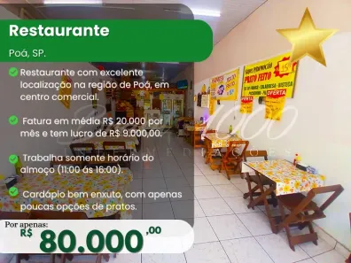 Loja / Salão / Ponto Comercial à venda, 120m² no Centro, Poá