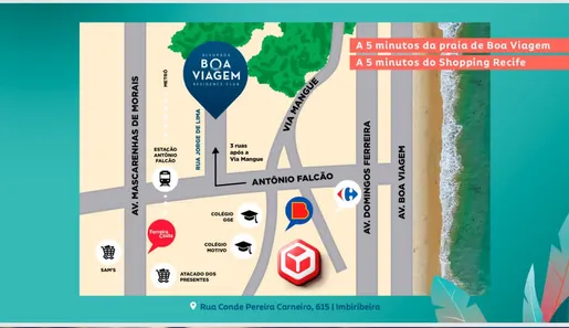 Apartamento com 2 Quartos à venda, 44m² no Imbiribeira, Recife