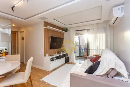 Apartamento com 3 Quartos para alugar, 90m² no Cabral, Curitiba