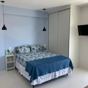 Flat com 1 Quarto para alugar, 30m² no Itapuã, Salvador