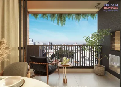 Apartamento com 1 Quarto à venda, 20m² no Centro, Curitiba