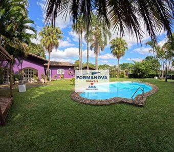 Fazenda / Sítio / Chácara com 4 Quartos para venda ou aluguel, 693m² no Monte Catine, Vargem Grande Paulista