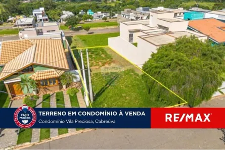 Terreno / Lote / Condomínio à venda, 250m² no Vila Preciosa (Vilarejo), Cabreúva