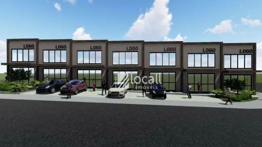 Conjunto Comercial / Sala para alugar, 72m² no Parque Residencial Celina Dalul, Mirassol