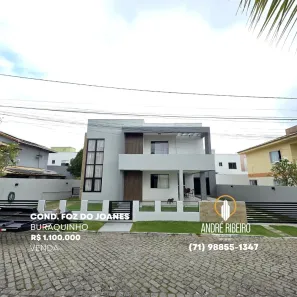 Casa de Condomínio com 4 Quartos à venda, 220m² no Buraquinho, Lauro de Freitas