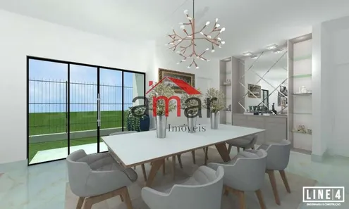 Casa de Condomínio com 4 Quartos à venda, 240m² no Gran Park, Vespasiano