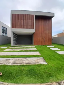 Casa de Condomínio com 4 Quartos à venda, 397m² no Alphaville (Abrantes), Camaçari