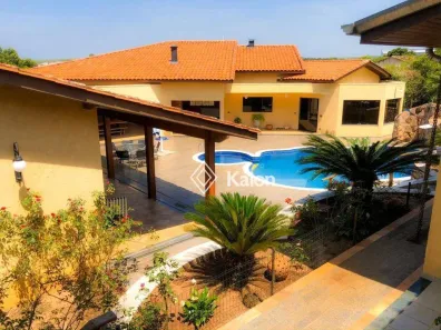 Casa de Condomínio com 7 Quartos para venda ou aluguel, 1300m² no Condomínio Fechado Piccolo Paese, Salto