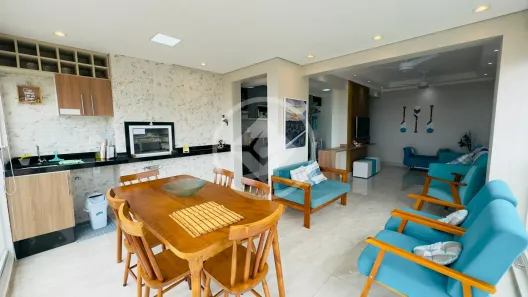 Apartamento com 2 Quartos para alugar, 71m² no Loteamento João Batista Julião, Guarujá