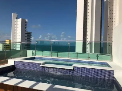 Apartamento com 1 Quarto para alugar, 50m² no Ponta Negra, Natal