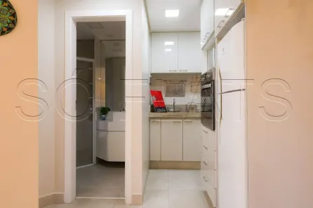 Flat com 1 Quarto para alugar, 42m² no Paraíso do Morumbi, São Paulo