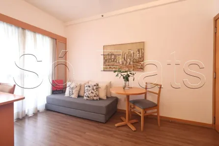 Apartamento com 1 Quarto para alugar, 30m² no Jardim Paulista, São Paulo