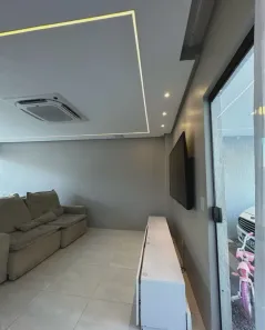 Casa de Condomínio com 3 Quartos à venda, 135m² no Alphaville (Abrantes), Camaçari