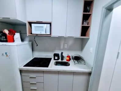 Flat com 1 Quarto para alugar, 40m² no Centro, São Vicente