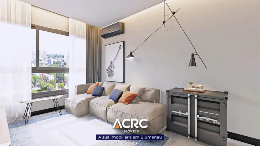 Apartamento com 1 Quarto à venda, 34m² no Fortaleza, Blumenau