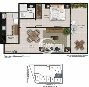 Cobertura com 1 Quarto à venda, 53m² no Centro, São Pedro da Aldeia