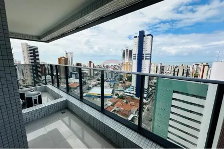 Apartamento com 2 Quartos para alugar, 58m² no Tambaú, João Pessoa